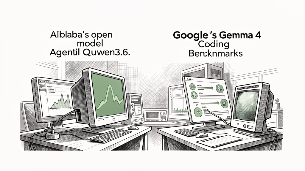 Alibaba's open model Qwen3.6 leads Google's Gemma 4 across agentic coding benchmarks